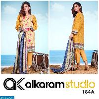 Al-karam Master Replica Embroidered Salwar Suits